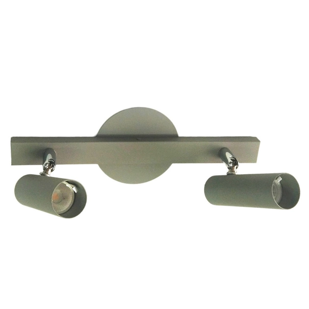Spot Sobrepor Aluminio Concreto Tubo