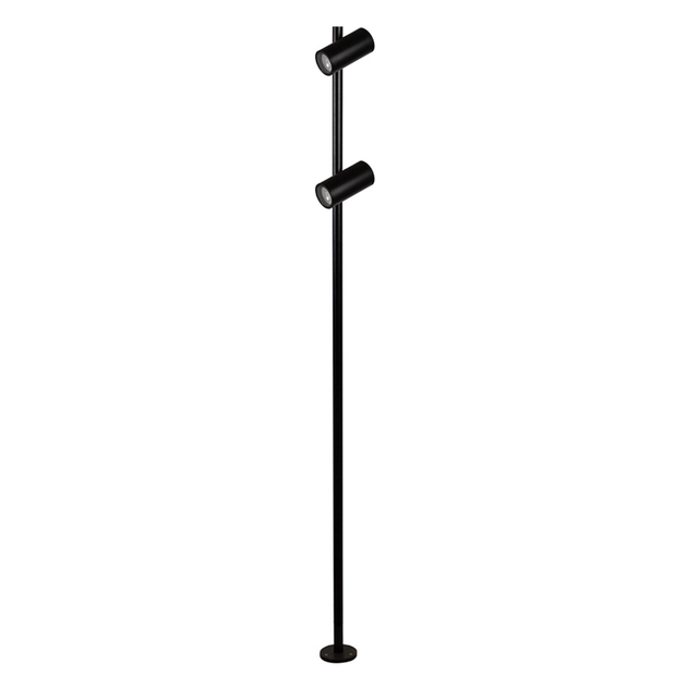 Poste Aluminio Preto Fosco Ip54 Guben