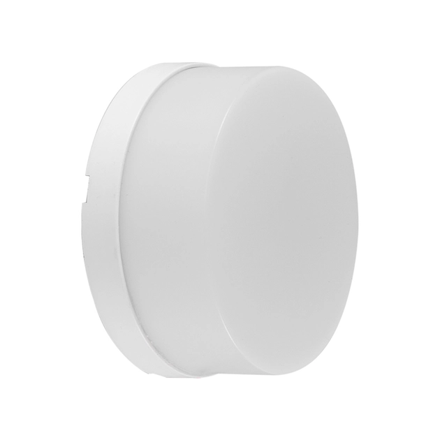 Arandela Led Redonda Abs 8w 3000k Ip65 Jabuti
