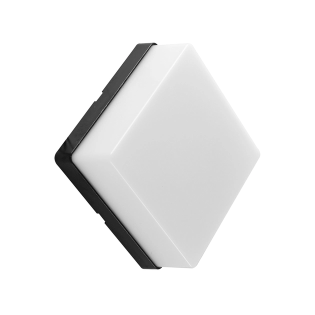 Arandela Led Quadrada Abs 8w 3000k Ip65 Jabuti