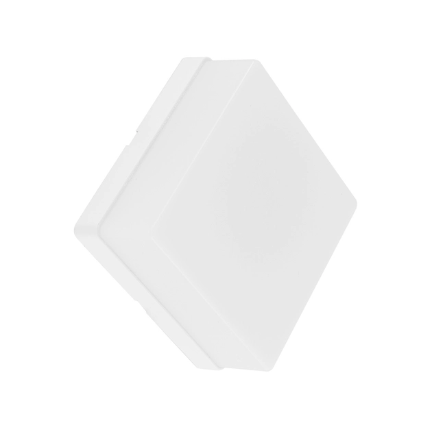 Arandela Led Quadrada Abs 8w 3000k Ip65 Jabuti
