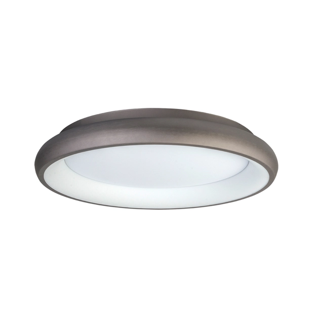 Plafon Led De Sobrepor Metal Cafe E Branco 36w 3000k Giro