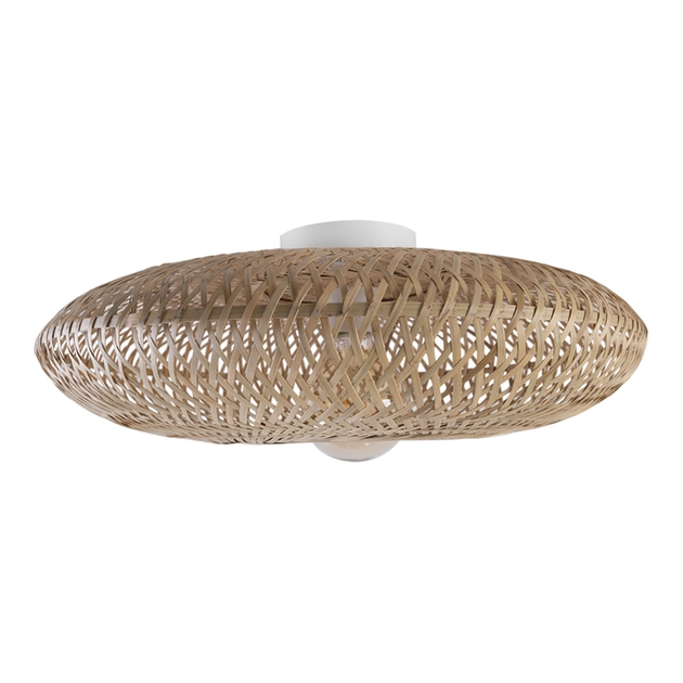 Plafon De Sobrepor Metal Bambu Natural Natu