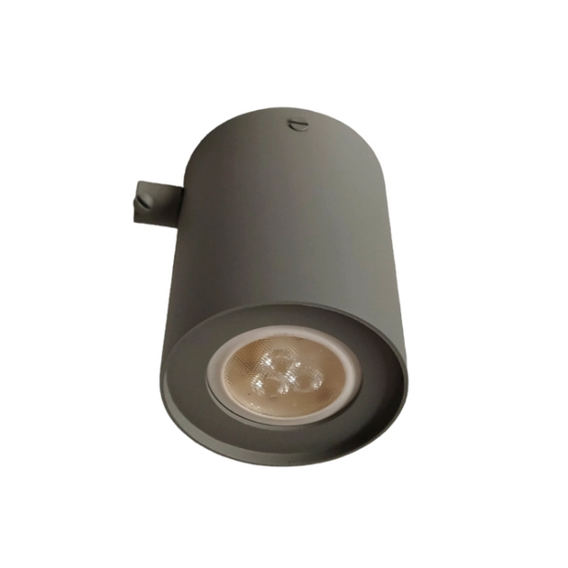 Plafon Sobrepor Aluminio 7w Concreto