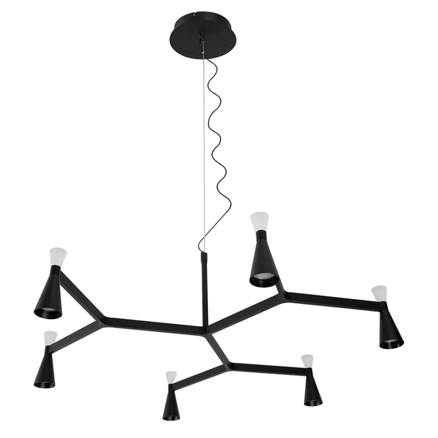 Pendente Led Metal E Aluminio 36w 3000k Ramus