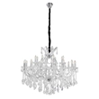 Lustre Cristal K9 Metal Cromado Ø110cm Florença
