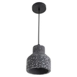 Pendente Metal Granilite Terrazzo - PRETO