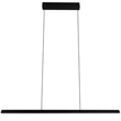 Pendente Led Dimerizável Alumínio Preto 12w 3000k Strip