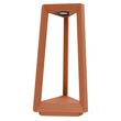 Balizador Led Aluminio 12w 3000k Ip65 37x16cm Lume - TERRACOTA