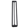 Balizador Led Aluminio 12w 3000k Ip65 80x16cm Lume - PRETO