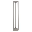 Balizador Led Aluminio 12w 3000k Ip65 80x16cm Lume - CINZA ESVERDEADO