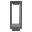 Balizador Led Aluminio 6w 3000k Ip54 Molde - CINZA ESVERDEADO