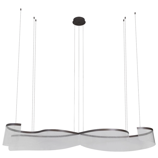 Pendente Led Metal E Aluminio Cafe 105w 3000k Organic