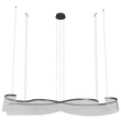 Pendente Led Metal E Alumínio Café 105w 3000k Organic