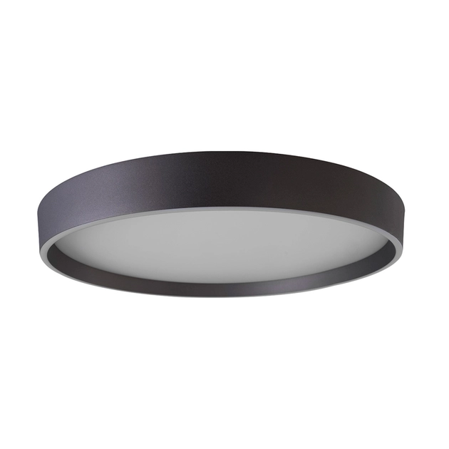 Plafon Led De Sobrepor Aluminio Cafe 81w 3000k Dome