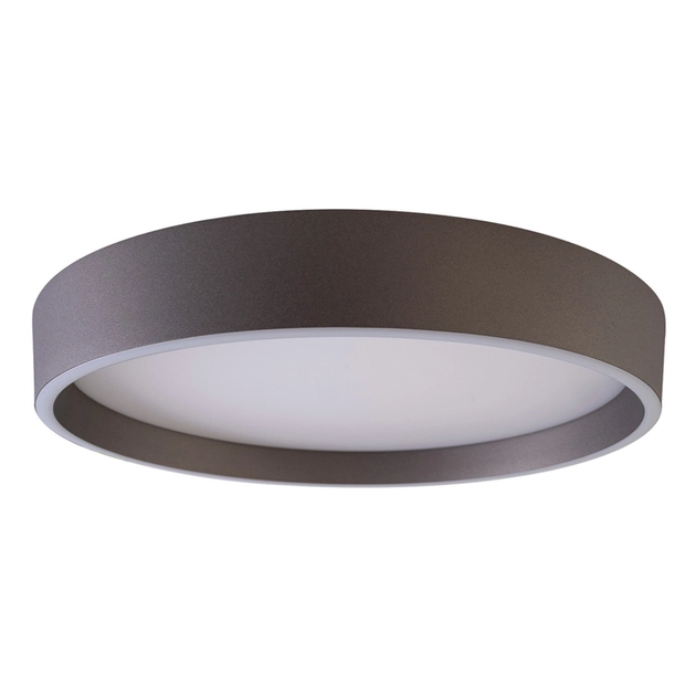 Plafon Led De Sobrepor Aluminio Cafe 54w 3000k Dome