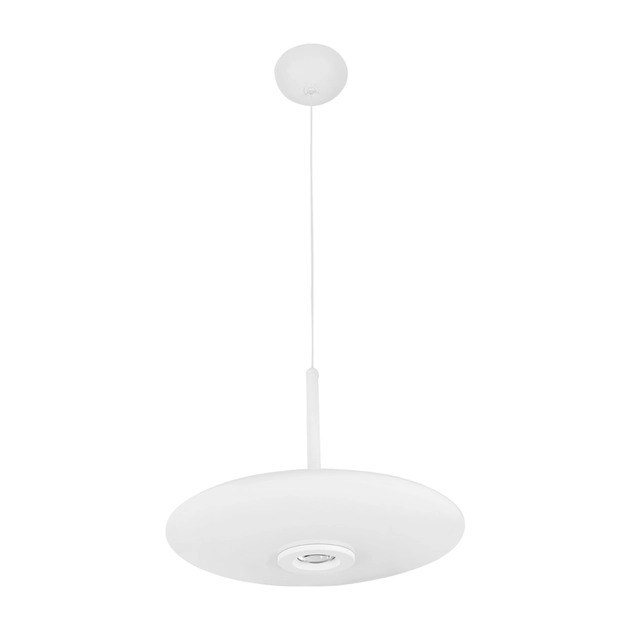 Pendente Led Dimerizavel Aluminio Branco 21w 85 3000k Trend