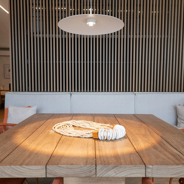 Pendente Led Aluminio 12w 60 3000k 60cm Plato