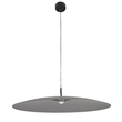Pendente Led Aluminio 17w 60 3000k 90cm Plato - CINZA ESVERDEADO