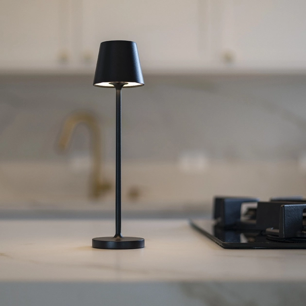 Luminaria De Mesa Led Dimerizavel 1,5w 3000k Battery