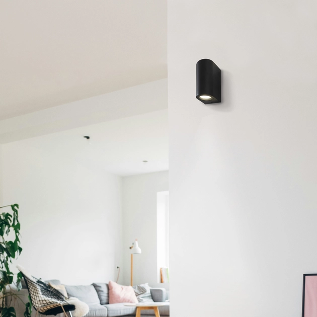 Arandela Preta Ip65 15x10cm Beam