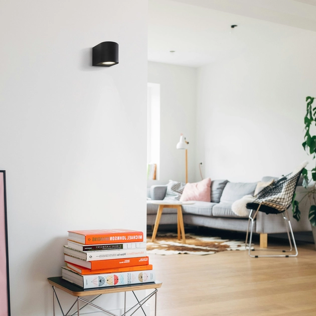 Arandela Preta Ip65 Beam