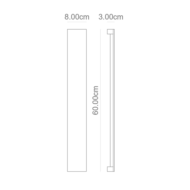 Arandela Led Aluminio 20w 3000k Ip65 Shield - Yamamura