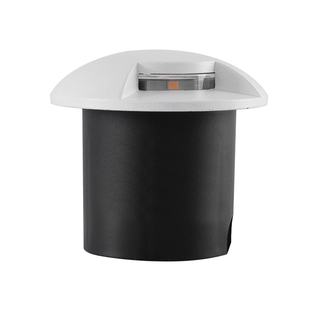 Balizador Led De Embutir Aluminio 1w 3000k Ip65 Side