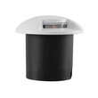 Balizador Led De Embutir Aluminio 1w 3000k Ip65 Side - BRANCO