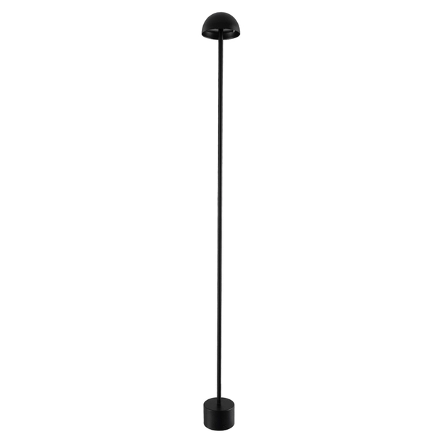 Balizador Led Aluminio Preto 6w 3000k 106cm Ip65 Cogu