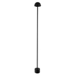 Balizador Led Alumínio Preto 6w 3000k 106cm Ip65 Cogu