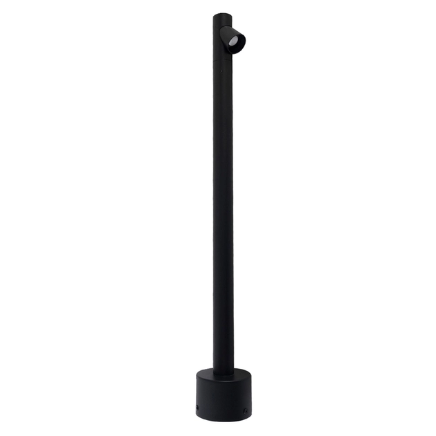 Balizador Led Aluminio Preto 4w 38 3000k 60cm Ip65 Way