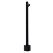 Balizador Led Alumínio Preto 4w 38° 3000k 60cm Ip65 Way