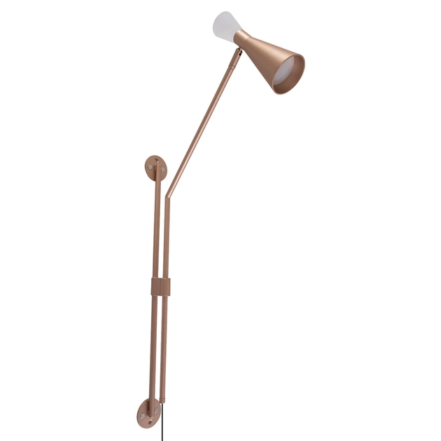 Arandela Led Aluminio Champagne 6w 3000k Ramus