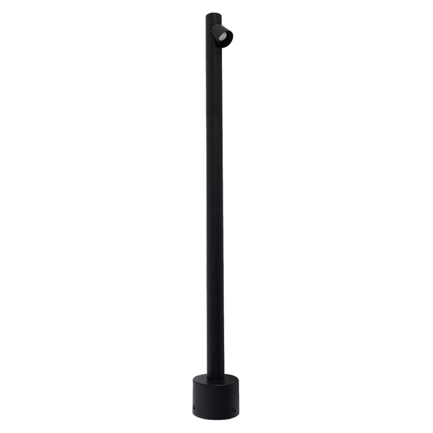 Balizador Led Aluminio Preto 4w 38 3000k 90cm Ip65 Way