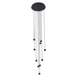 Pendente Led Aluminio 39w 3000k Marionete - PRETO