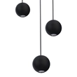 Pendente Led Aluminio 39w 3000k Marionete - PRETO
