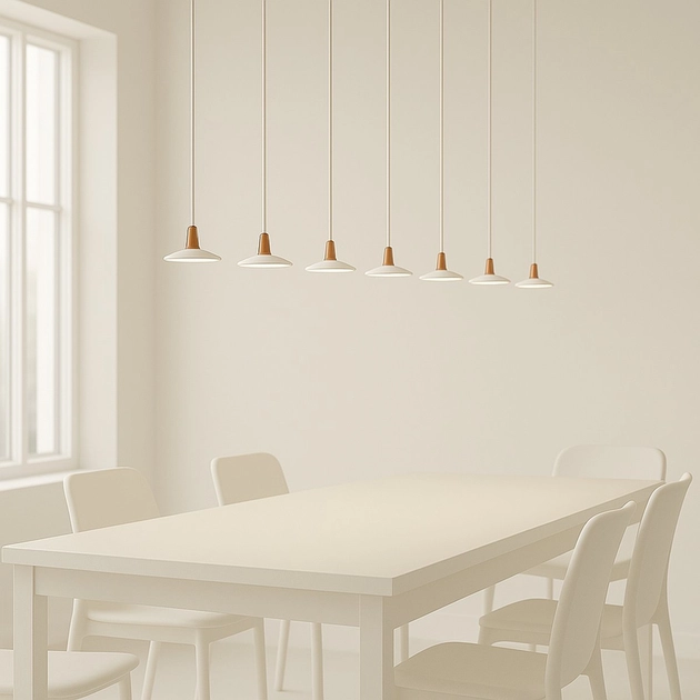 Pendente Led Aluminio 7w 3000k 10cm Marionete