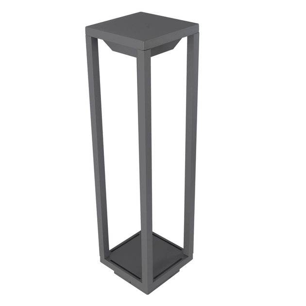 Balizador Led Aluminio 6w Ip54 3000k 54x14cm Molde
