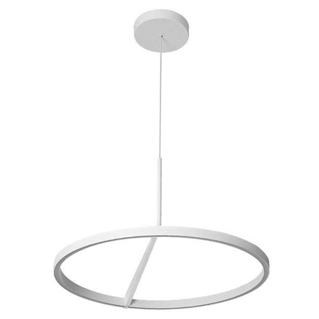 Pendente Led Dimerizavel Aluminio 43w 3000k Circle