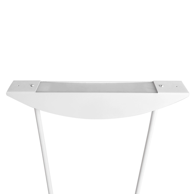 Luminaria De Piso Led Aluminio Branco 10w 3000k Scoutillo
