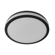 Plafon Led Sobrepor 25w Multitemperatura 46cm Santorini - PRETO