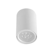 Plafon De Sobrepor Redondo Aluminio 5,7cm Lisse Ii - BRANCO