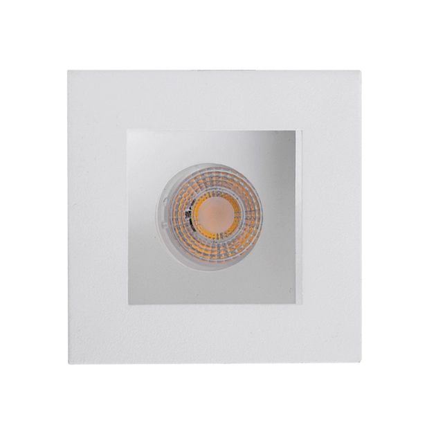 Plafon De Embutir Quadrado Aluminio Flat