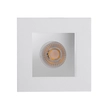 Plafon De Embutir Quadrado Aluminio Flat - BRANCO