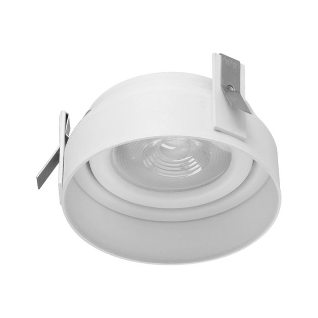 Plafon De Embutir Aluminio Branco 9,5cm No Frame Ii