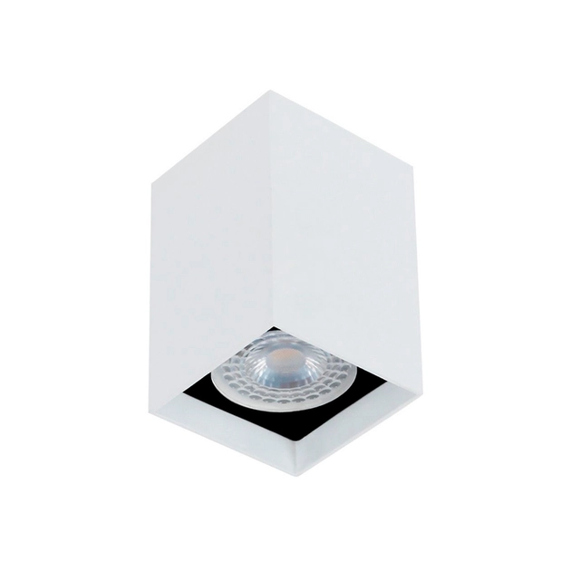 Plafon De Sobrepor Quadrado Aluminio Cube