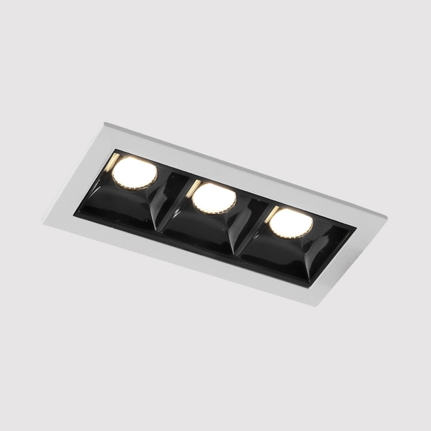 Plafon Led De Embutir Retangular 7w 48 2700k Picco