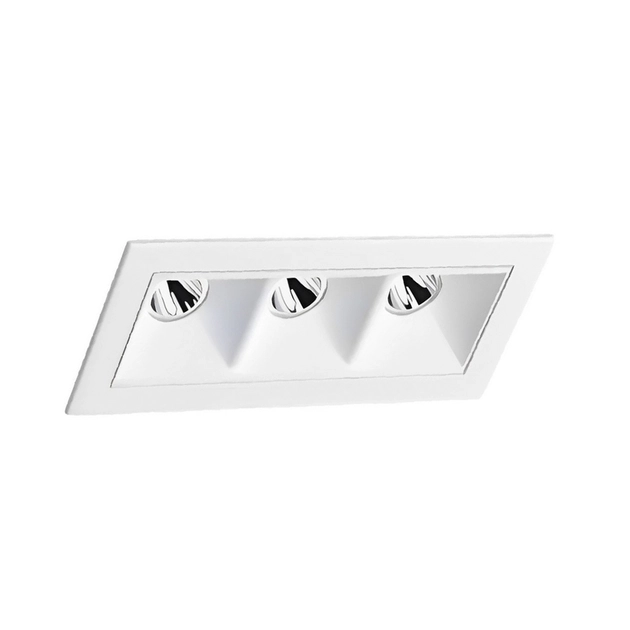 Plafon Led De Embutir Retangular 7w 48 2700k Picco