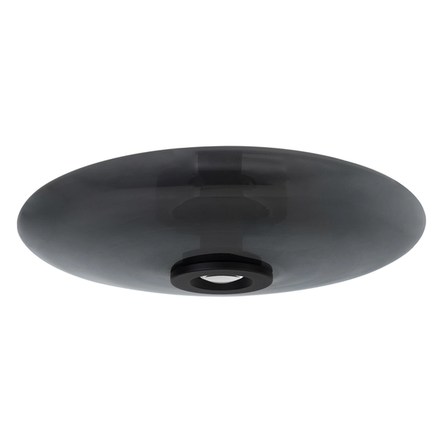 Plafon Led De Sobrepor Dimerizavel Preto 21w 80 3000k Trend